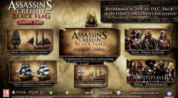 Assassins creed 4 black flag season pass что входит